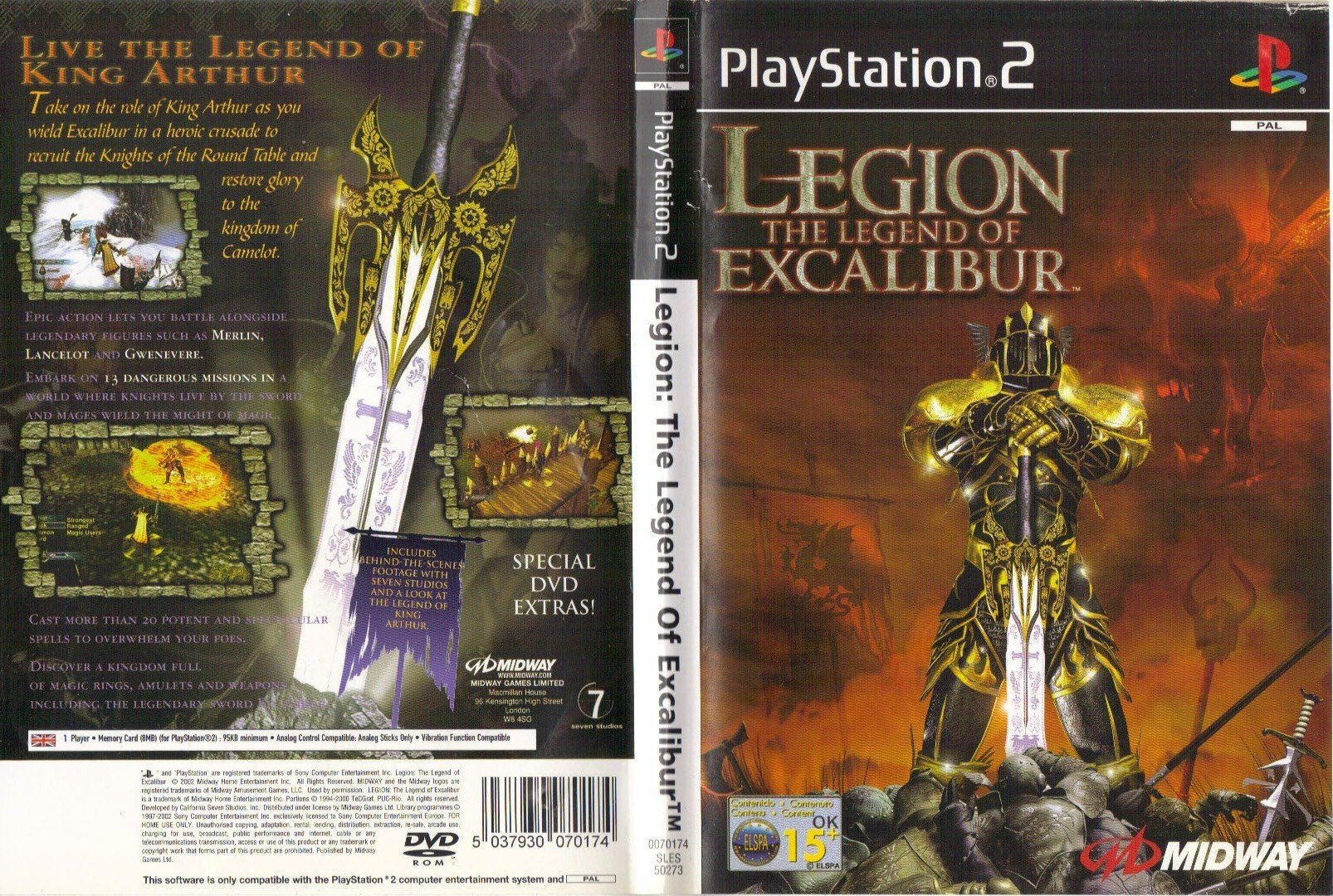【中古】「未使用品」Legion: Legend of Excalibur / Game Legion: The Legend of Excalibur : Amazon.co.uk: PC & Video Games